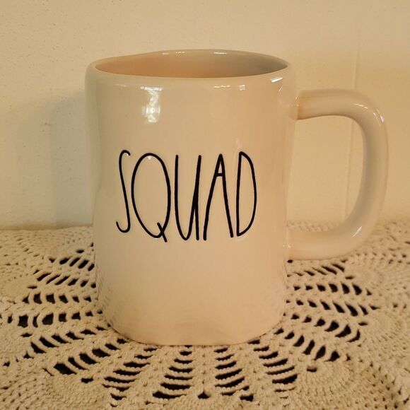 EUC Rae Dunn Coffee Mug - "SQUAD" - Picture 1 of 4